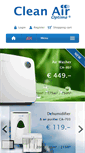 Mobile Screenshot of cleanairoptima.com