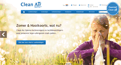 Desktop Screenshot of cleanairoptima.nl